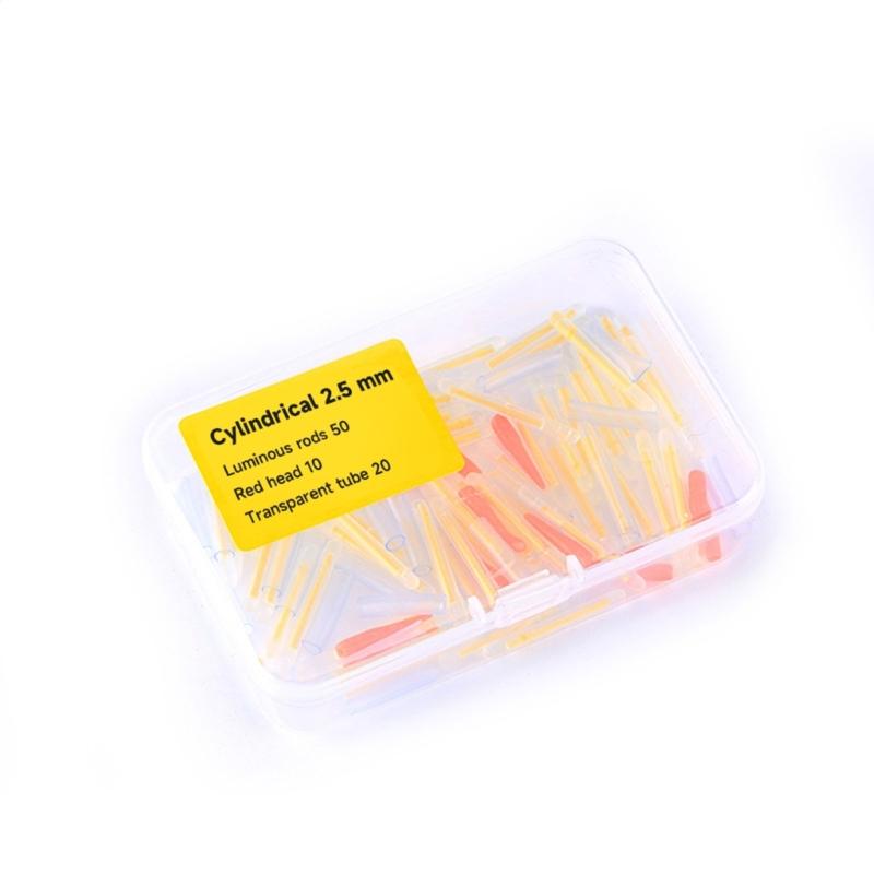 50Pcs Night Fishing Glow Stick Green Fluorescent Light Rod High Brightness Fishing Lightsticks Fits Most Float Types