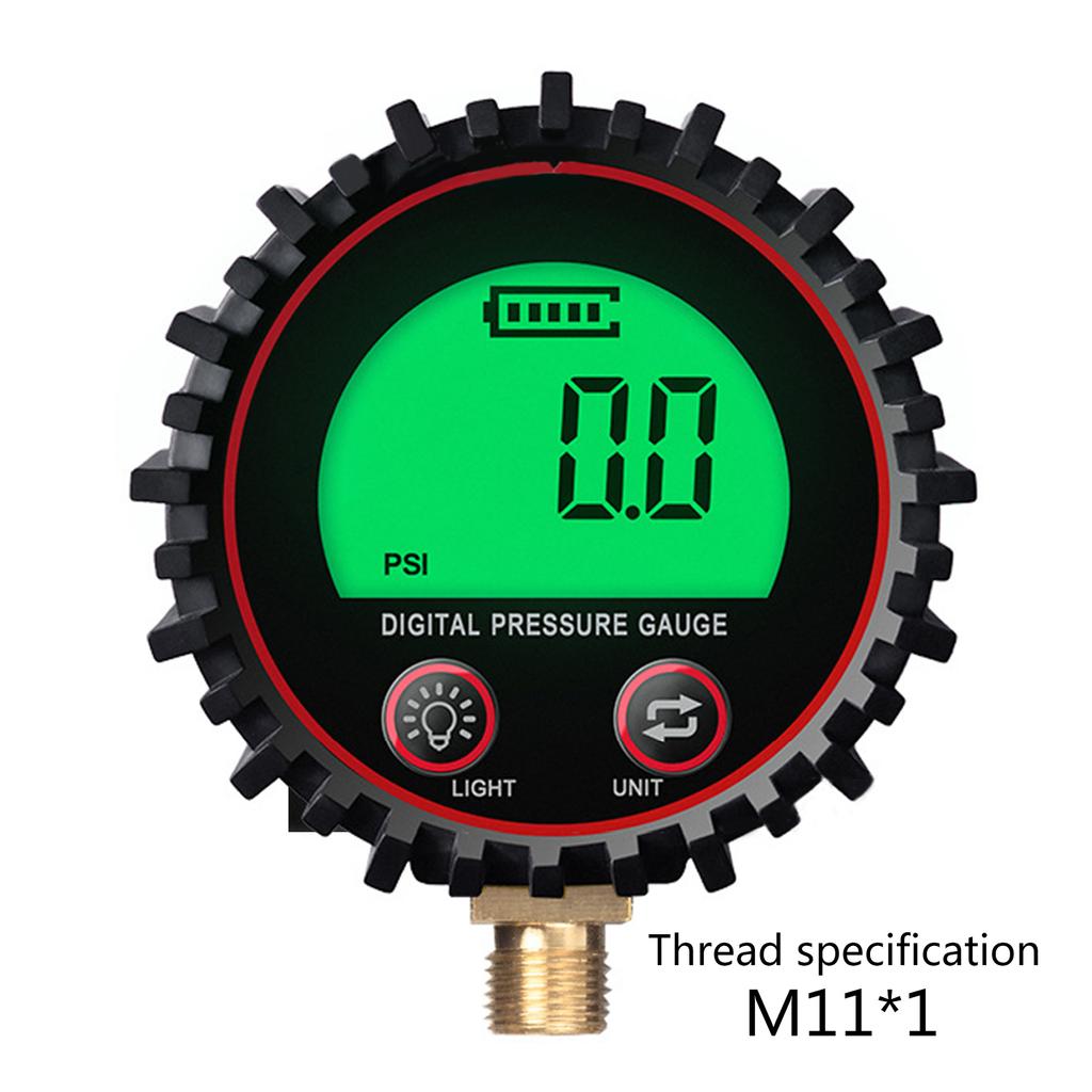 Profesionální čtečka 3-255 PSI Měřič tlaku vzduchu v pneumatikách pro osobní automobil, nákladní automobil, jízdní kolo, motocykl, odolný vzduchový kompresor, příslušenství