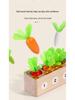 Montessori Radish Pulling Puzzle: Fine Motor Skill Toy for Ages 2-5