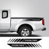 Pickup Rear Trunk Side Decals For Nissan Frontier NP300 Car Stickers Truck Graphic Vinyl Decor Cover Auto Exterior Accessories