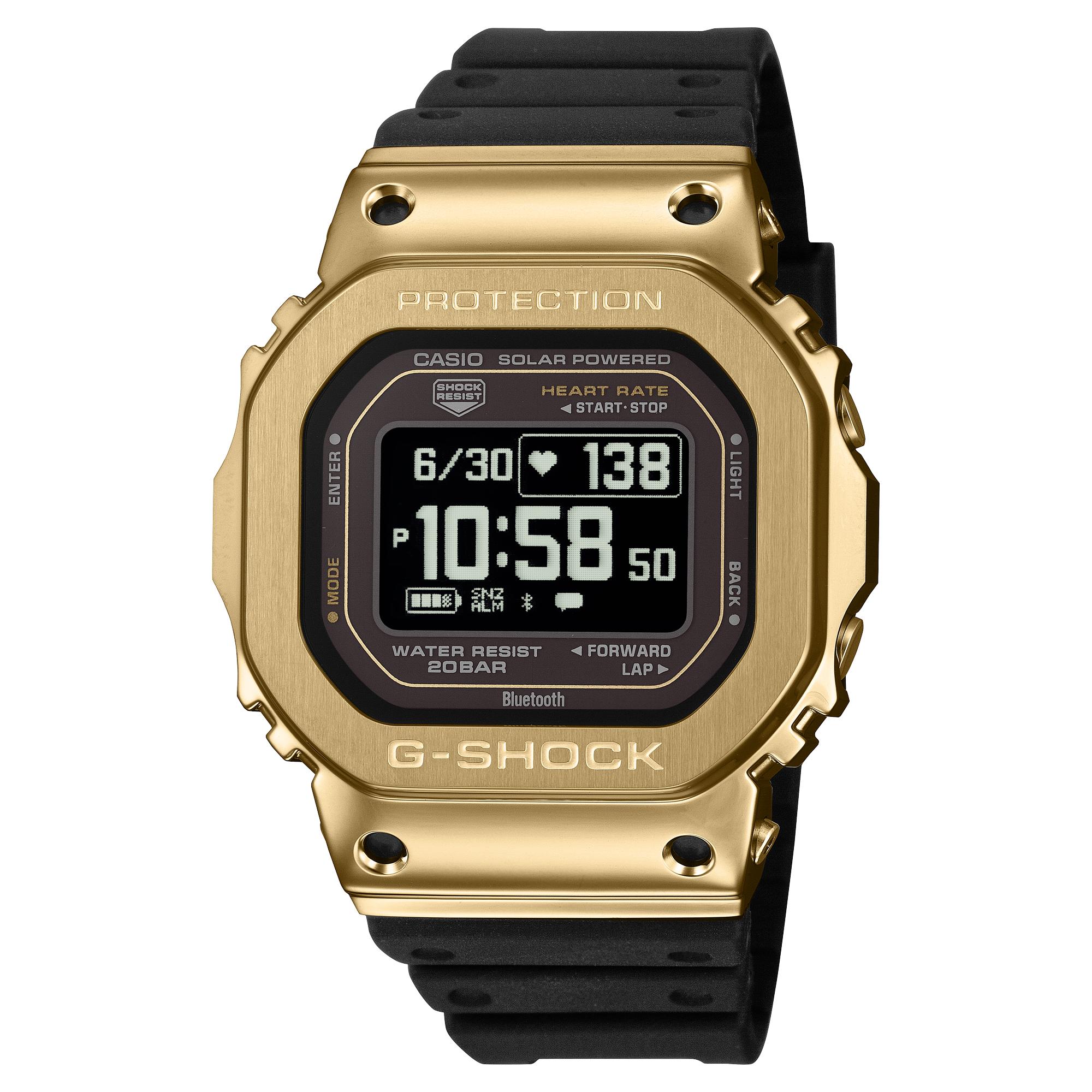

Casio G-SHOCK Men s Stainless Steel 200M Water Resistant Digital Shock Resistant Quartz Watch GM-H5600-9 золотий
