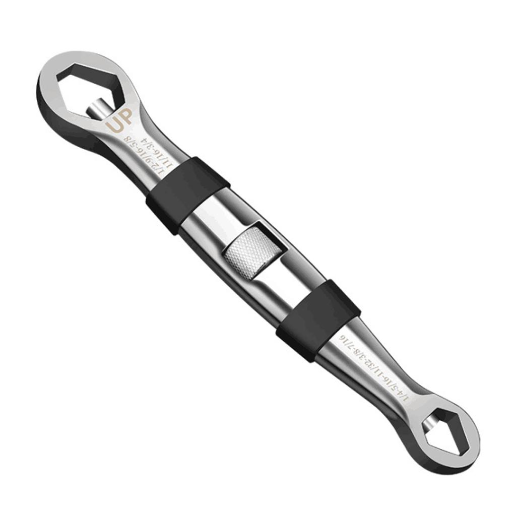 Torx Wrench Double Adjustable Universal Pocket Wrench 23-IN-1 Flexible Type 1