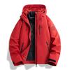 Mens Womens 3-in-1 Waterproof Windproof Hiking Jacket With Removable Down Liner Outdoor Trekking Camping Cycling