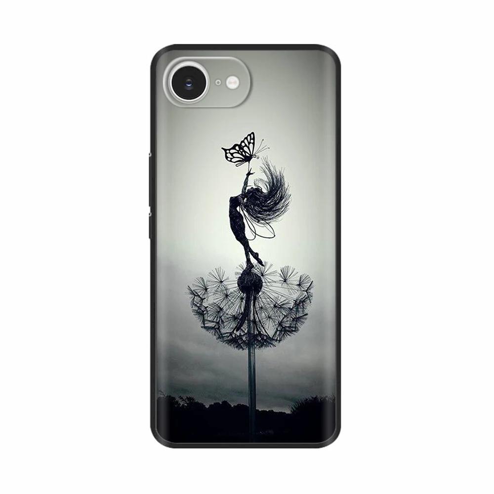 For iPhone 16E Case Printed Cute Cartoon Phone Case for iPhone 16E 2025 Soft Silicone Back Cover For iPhone 16E SE 4 TPU Fundas
