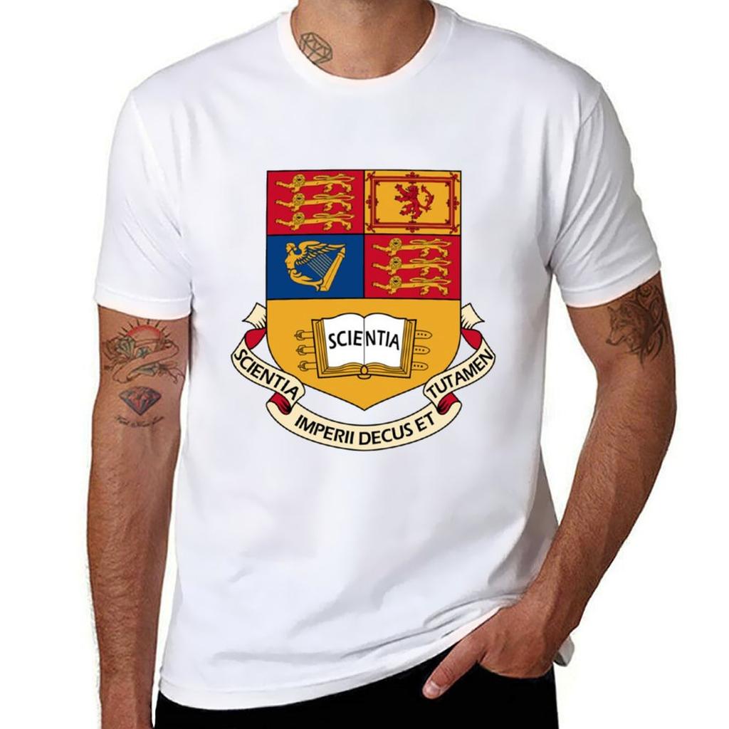 T-shirt Imperial College London Campus Alumni Anniversario Personalizzata Unisex Grafica Commemorativa Retro Casual Streetwear Top