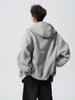 Herren Trendy Schwergewicht Hoodie Cardigan - Cool, Lässiger High Street Style, Rollkragen Winterjacke