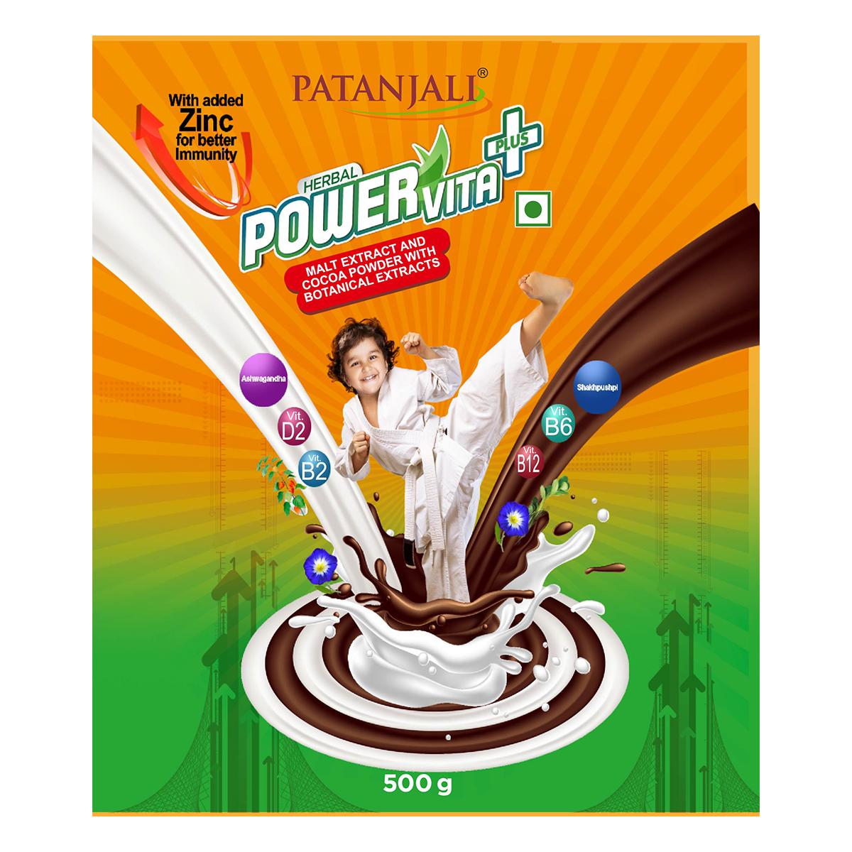 

Patanjali Herbal Powervita Plus - Refill 500gm