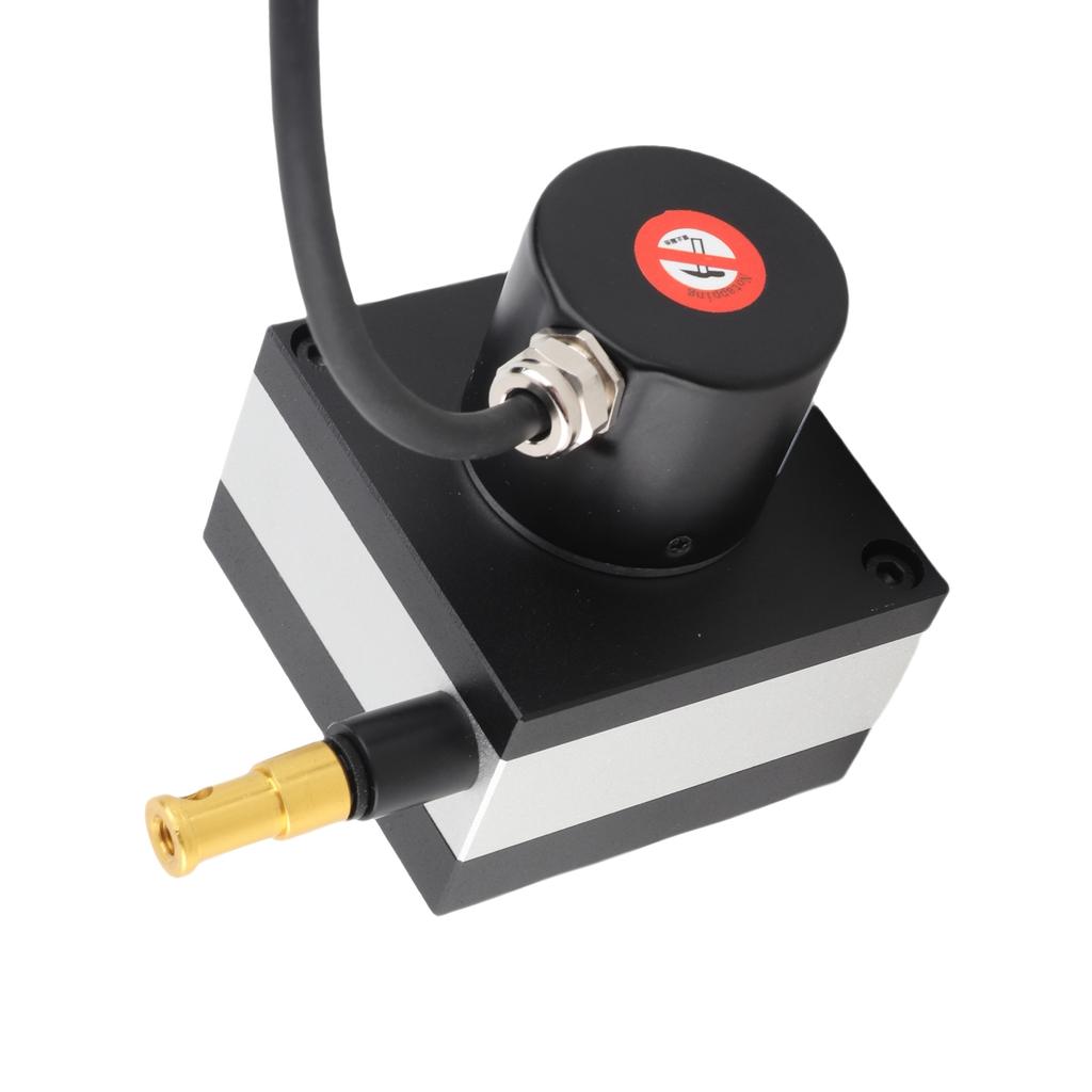 Dia. 38mm Seilzug-Encoder 10 bis 3000mm Bereich Inkrementaler Kabel-Encoder für Zylinder Prüfmaschinen DC8‑24V