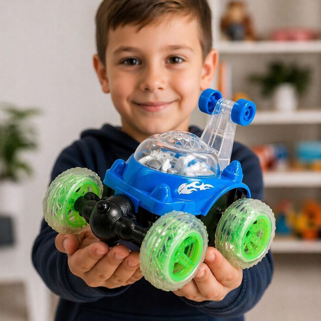 RC Car Twister 360° Blue Music LED Remote Control Car