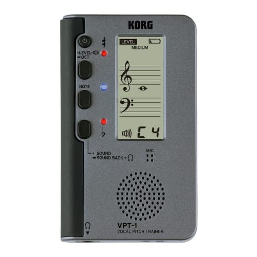 KORG VPT-1 Vocal Pitch Trainer for Vocal Training/Vocal Lessons/Tuner
