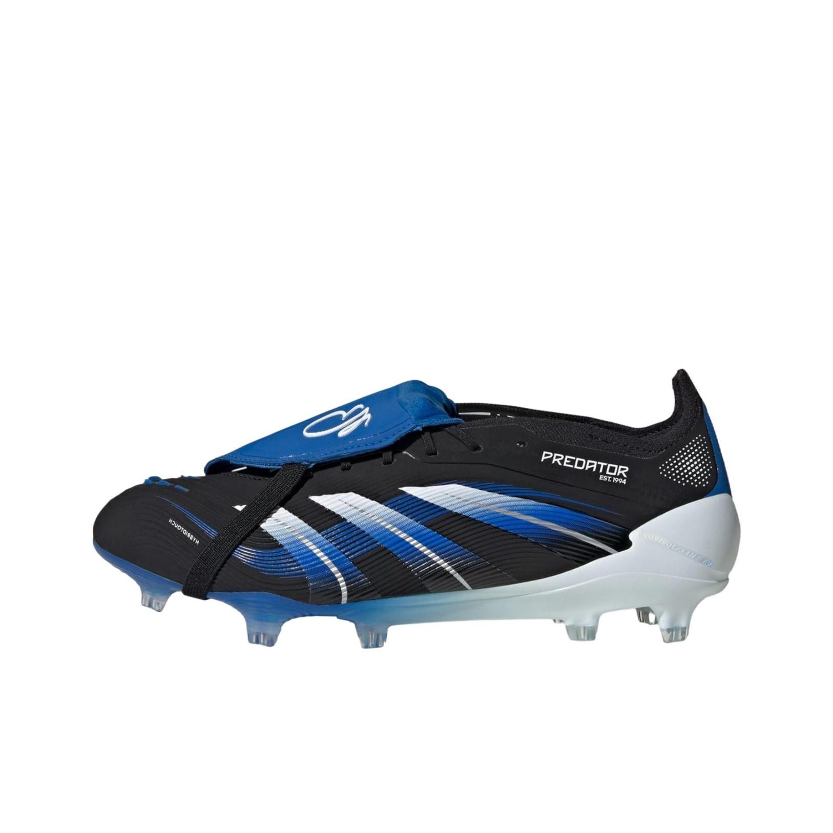 

Джуд Беллингем x adidas Predator Elite С отворачивающимся язычком FG Синий Слава Унисекс Кроссовки Черный Основной черный Обувь Белый JS3106 42⅔