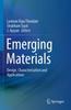 Kniha Emerging Materials : Design, Characterization and Applications