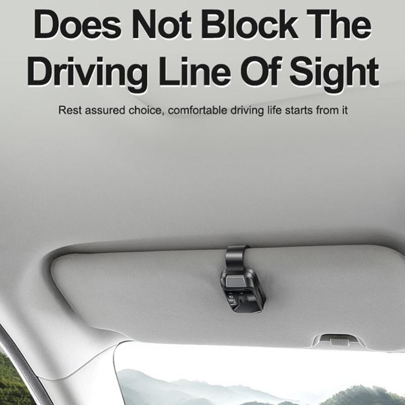 Bilsolglasögonorganisatörer Fordons solglasögonställ ABS-ställ Säkerställer ren och prydlig interiör för dagliga pendlingar & väg