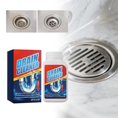 Drain Cleaner for Kitchen Bathroom Utility Sinks Multi Use Formula Prevents Clogs Maintains Smooth Drainage Suitable for Daily Maintenance 227G 8oz