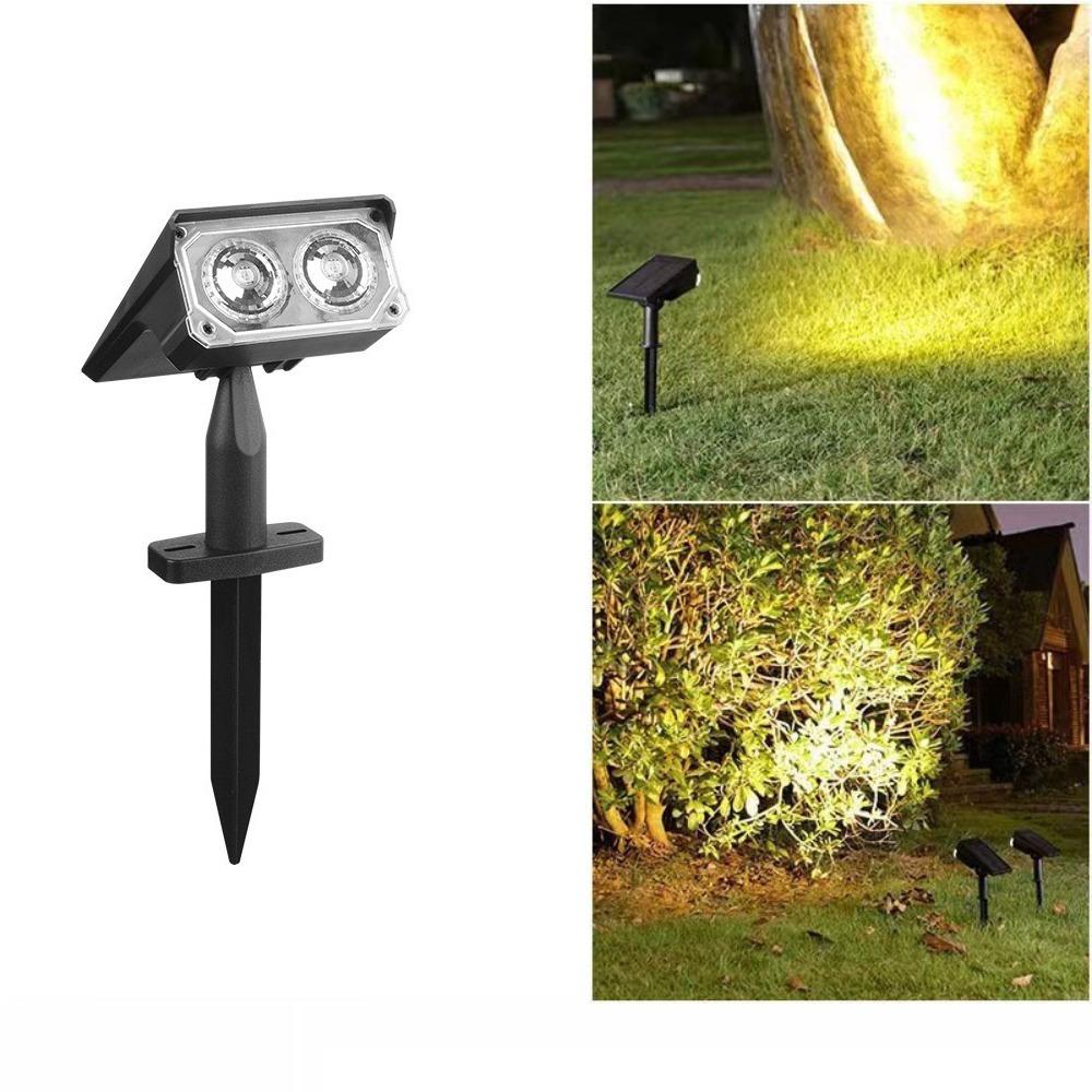 Durable Waterproof Lawn Lamp White Light Warm Light Solar Spotlight Landscape Lamp Outdoor Garden