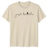 Just Breathe Butterfly T-Shirt Motivational Quote Graphic Tee