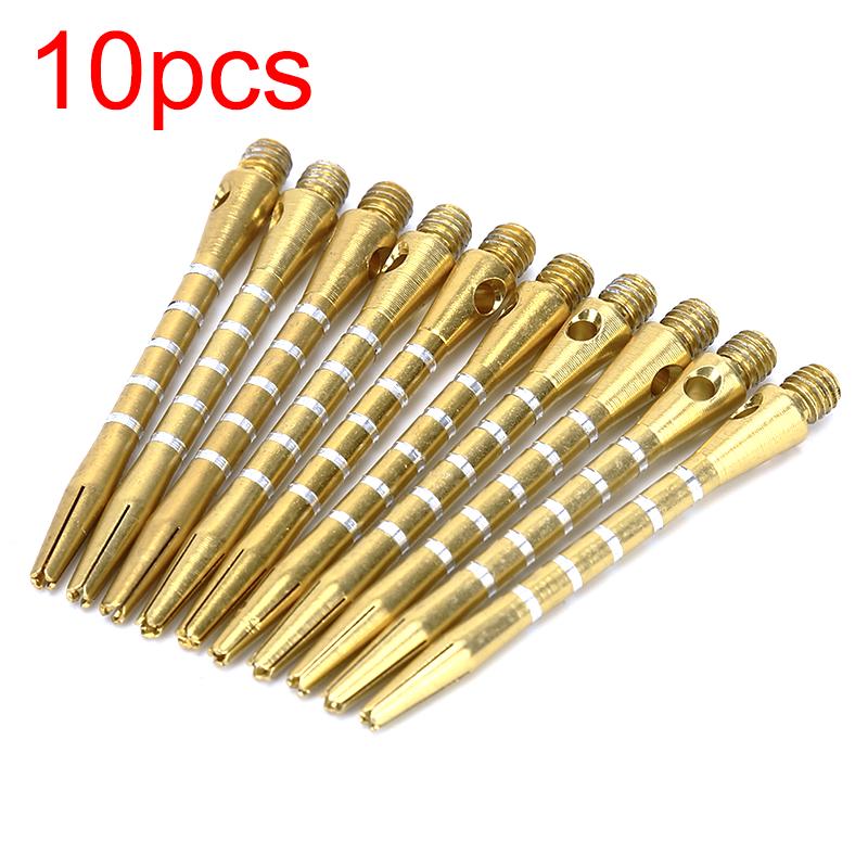 10Pcs/Lot Aluminum Medium Darts Shafts Harrows Dart Stems Throwing Length 53Mm