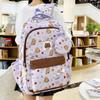 Schoolbag new fashion backpack casual Japanese ins style student schoolbag women's large capacity cartoon graffiti cute backpack