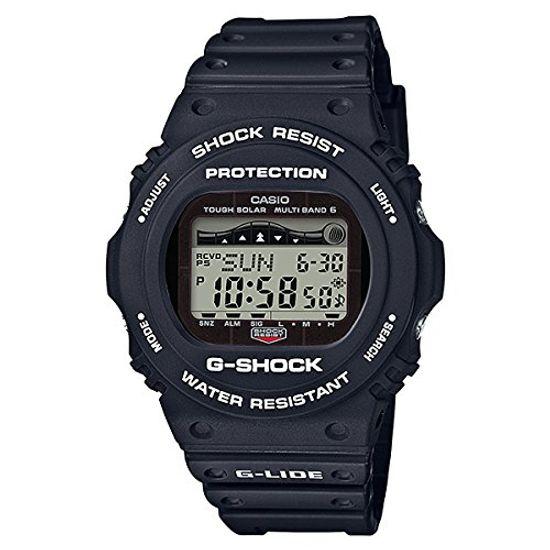 

[Casio] Часы CASIO G-Shock G-SHOCK G-LIDE Radio Solar Digital Multifunction 20 ATM Waterproof Black GWX-5700CS-1JF [Обычный импортный продукт]