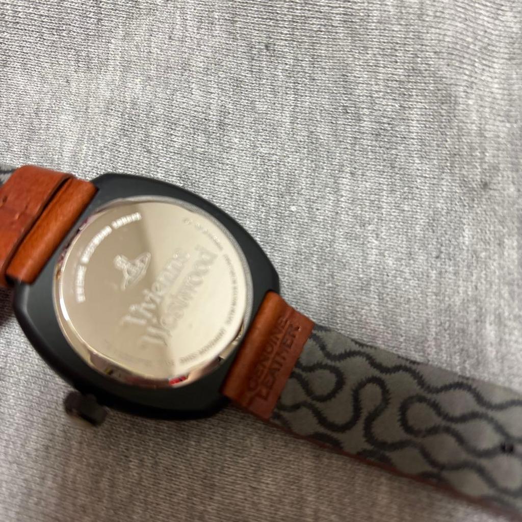 Used Vivienne Westwood watch leather strap