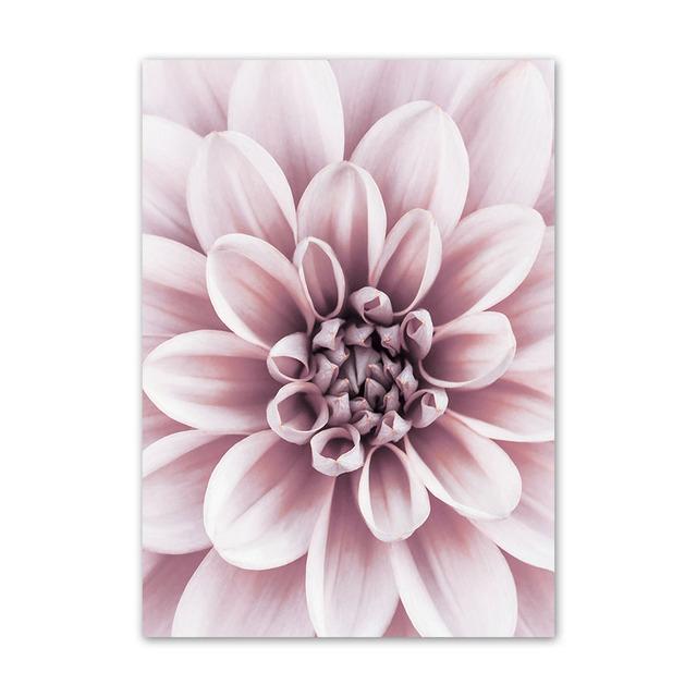 Lindas flores florescendo mulher senhora lona arte de parede impressões pintura moda blush selvagem botânico pôsteres sala de estar decoração imagem