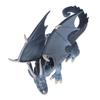 Dragon Model Figure Blue Plastic Vivid Cute Style Educational Dragon Figurines for Toys Decoration