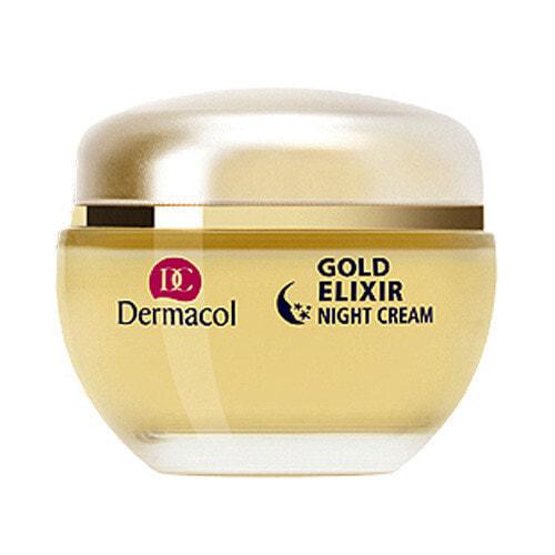 

Ночной Увлажняющий крем Dermacol Gold Elixir 50 мл