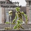 Death God Skeleton Action Figure, Fun Multi-Joint Mobile Shapeshift Robot,Halloween  Manikin Decorative Ornaments Toys