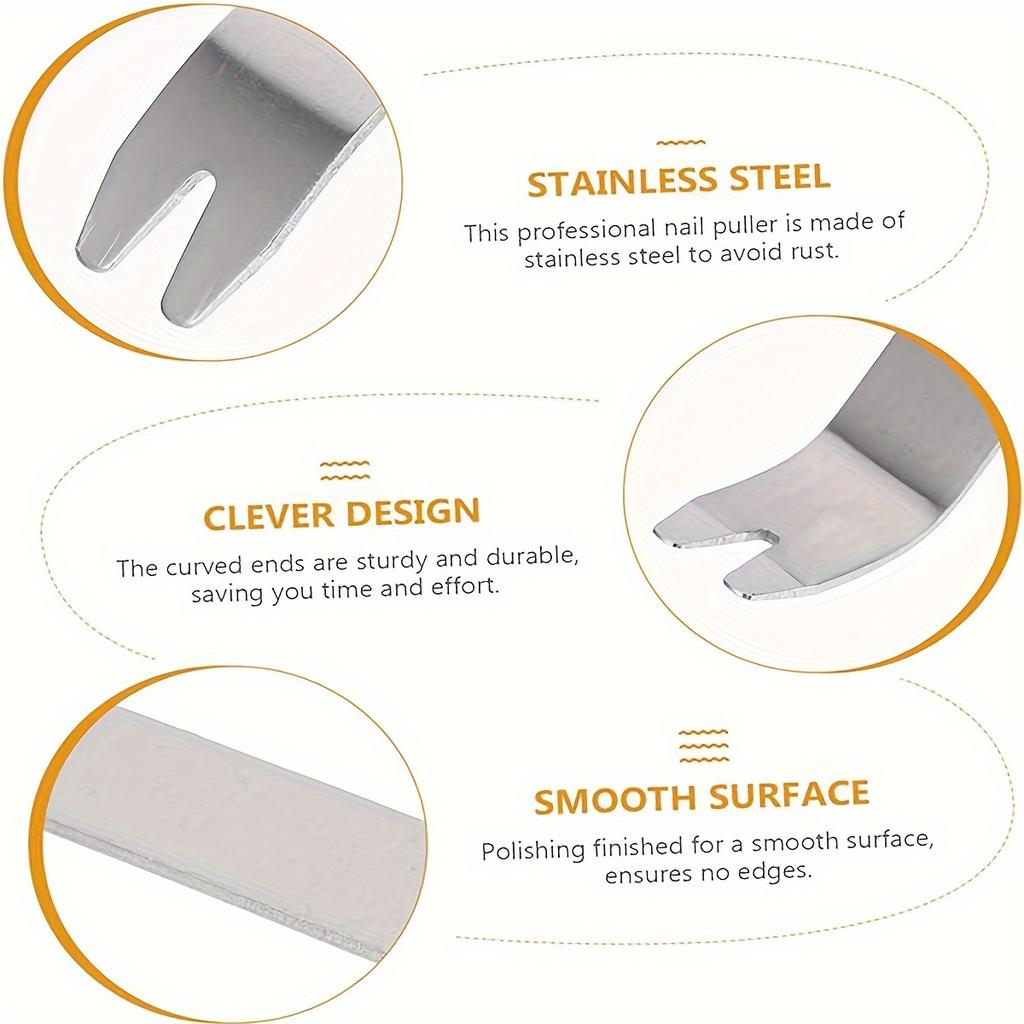 Stainless Steel Pry Board Panel Removal Tool Trim Removal Kit Trim Tools Auto Removal Car Trim Auto Tool Kit To Disassemble