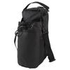 Magnetic Gym Sling Bag for Men Women with Water Bottle Holder Gym Pouch for Travel Sports Work Fitness Polyester Black