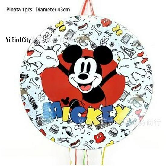 Stitch Princess Superhero Cartoon Birthday Party Pinata Gift Decoration Supplies