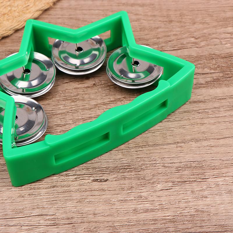 Kindergarten Hand Bells Toys Music Toys Shaking Bells Tambourine Toys Percussion Instruments