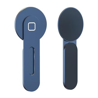 Laptop Phone Magnetic Mount for IOS Phone 12 13 Strong Magnetic Force Aluminum Alloy Laptop Side