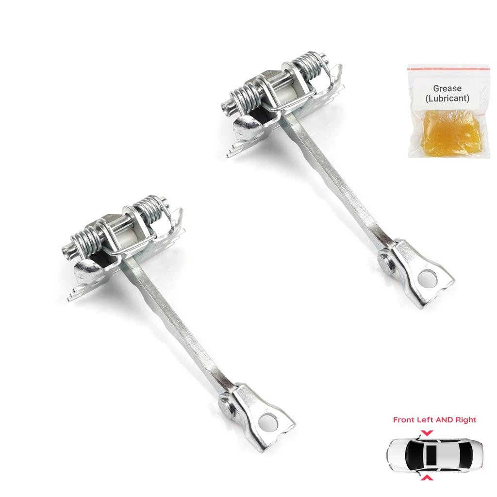 EDP1261-1 2 Pieces Front Door Hinge Stop Check Strap Limiter for Renault Scenic Grand Scenic MK3 JZ0/1 2009-2016 804310008R 