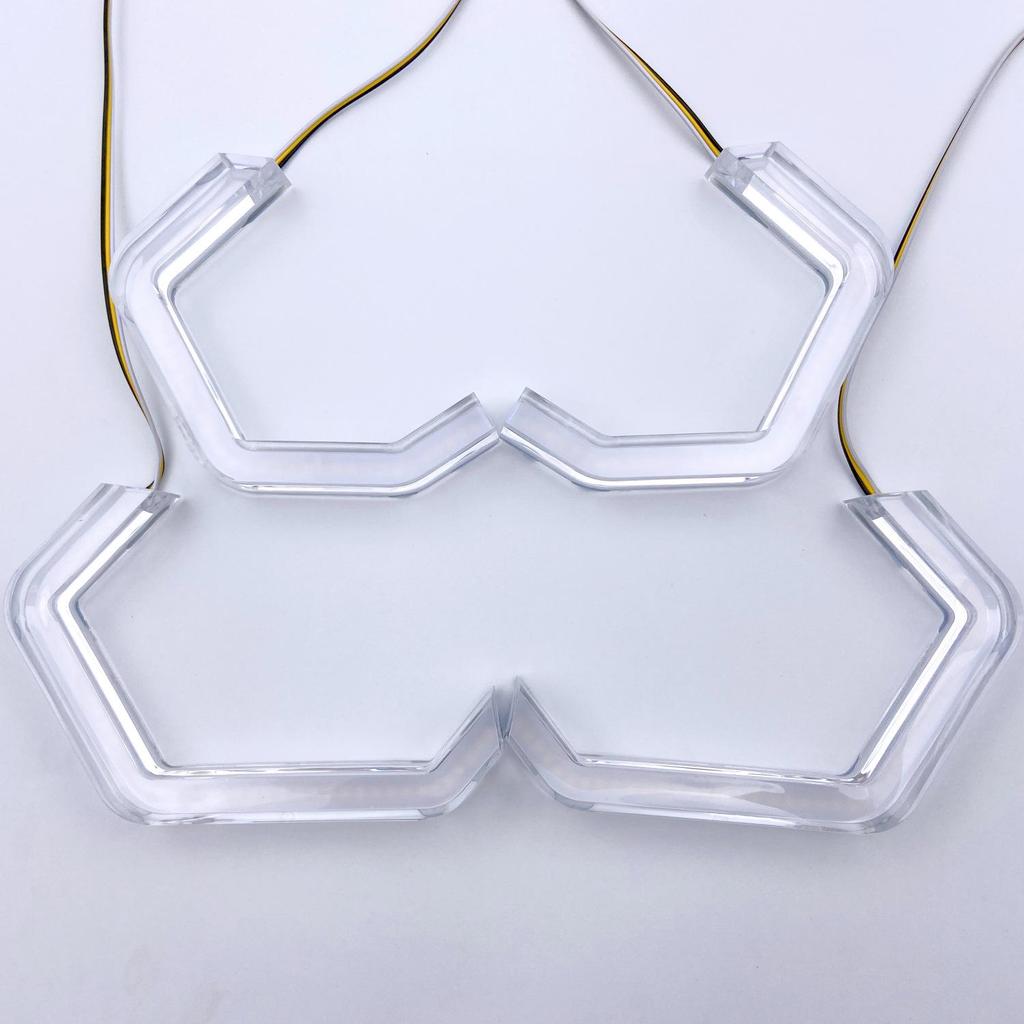 Dual-Color LED Crystal Angel Eyes for E90, E91, F30, M3, M4