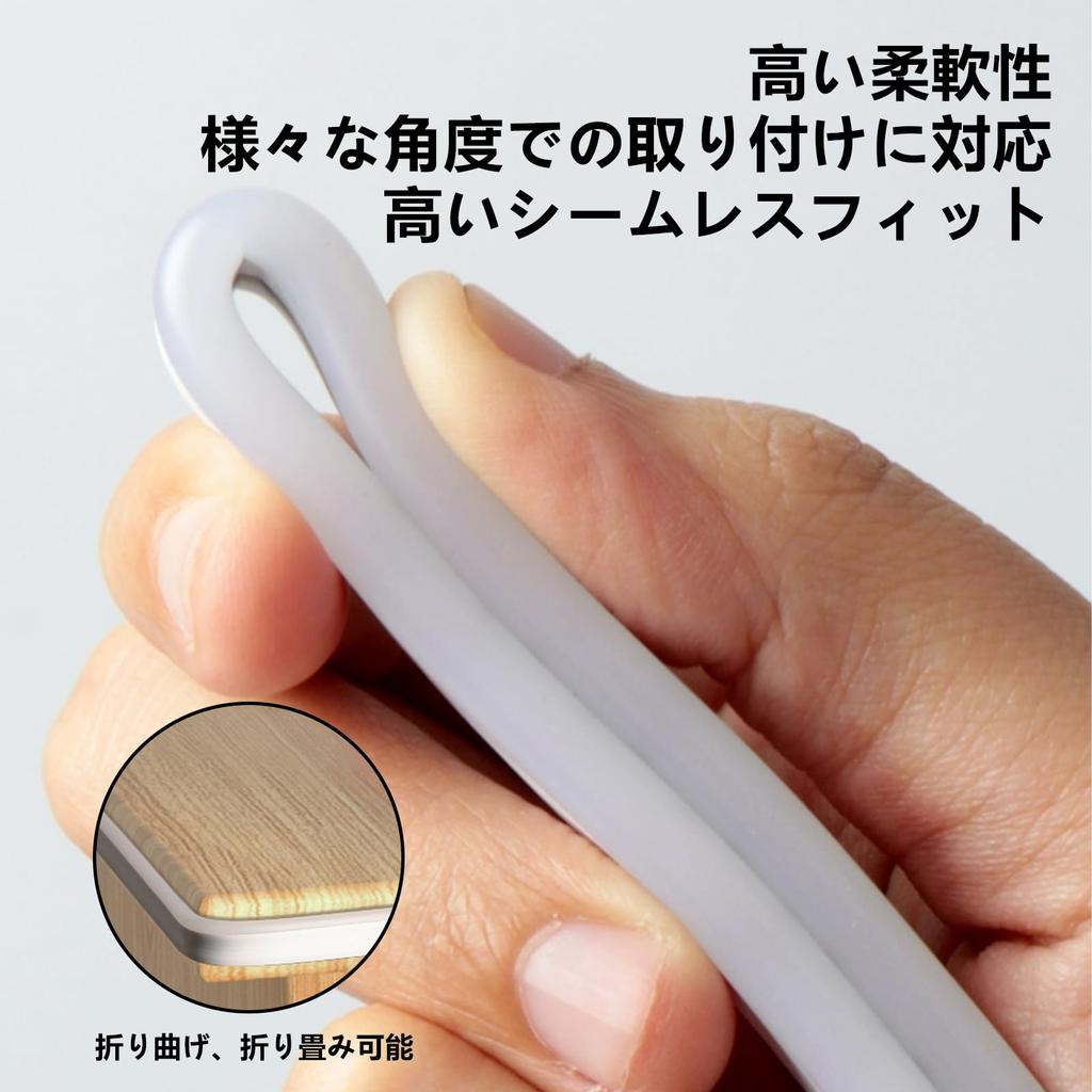 Guosan LED Strip 5V 3m USB Light IP65 Waterproof Neon Easy High Indoor LED Cuttable and Indirect No Wiring Plug and Play Remote Light, Input, SMD2835,