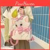 Cute Cartoon Bow Aristocats And Reading Stitch Design Student Backpack For Daily Use