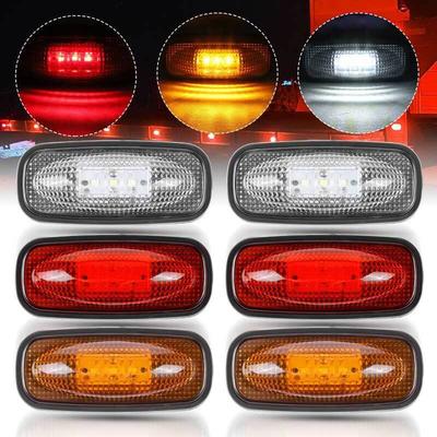 Bright and Eye Catching LED Clearance Lights with White/Amber/Red Colors