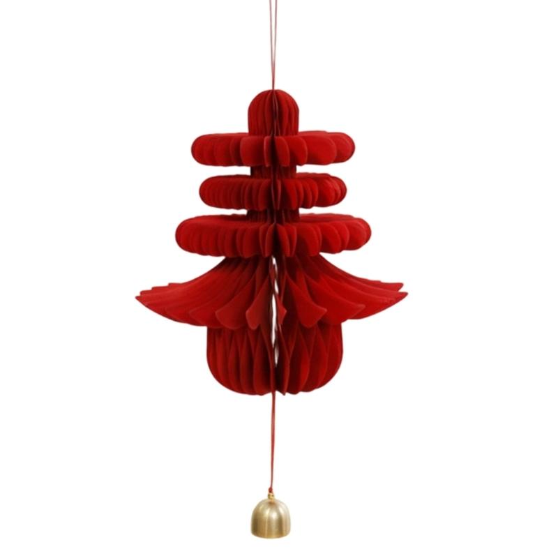 Traditional Double Happiness Wall Accessory Spring Festival Celebration Handmade Paper Craft For Indoor Outdoors