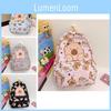 Stylish Versatile Capybara Print Backpack For Elementary And Middle School Students