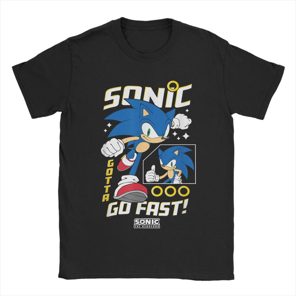 Shadow The Hedgehog T-Shirts Men  Novelty Cotton Tees O Neck Short Sleeve T Shirt Gift Idea Clothes