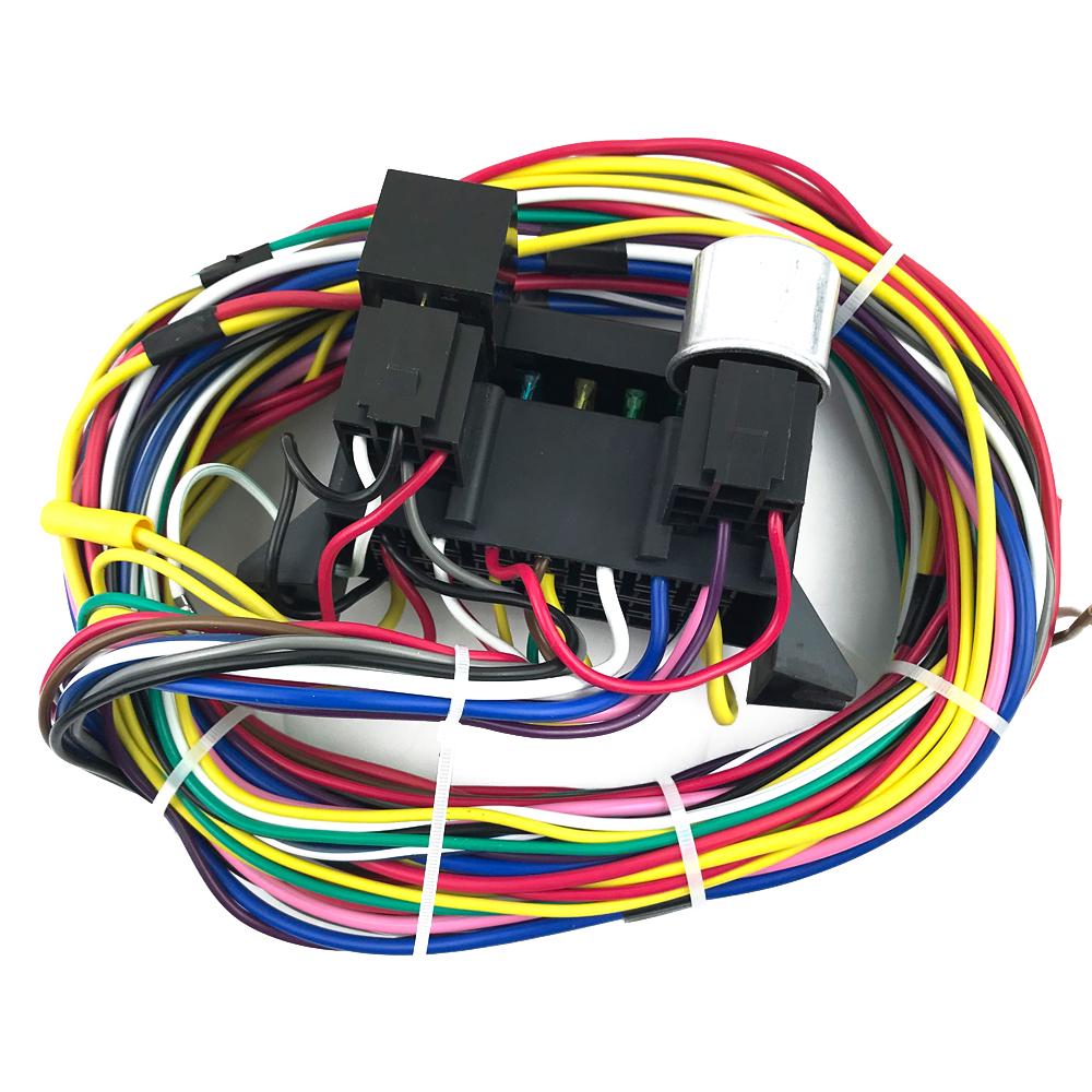 Buy 12 Circuit Universal Wiring Harness Car Safety Wires Complete Kit