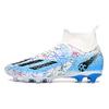Factory Direct Sales Explosive Football Shoes Boys High-top Long Nails Broken Nails Students Grass Training Game Sports Shoes