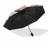1pc Polka Dot Bow Automatic Open/Close Umbrella, Formal Events - Ideal Gift for Family or Friends, Outdoor Accessory Yy251211235