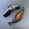 Motorcycle Rearview Side Mirrors with Turn Signal Light For MV Agusta F3 675 800 2013- Motorbike Rearview