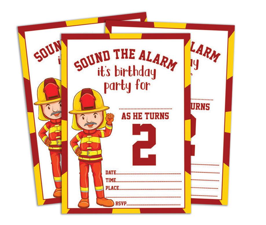 Darling Souvenir White Birthday Invitation Card 28 Pcs Fill or Write In Blank Invites Printable Party Supplies 5 x 7 Inches