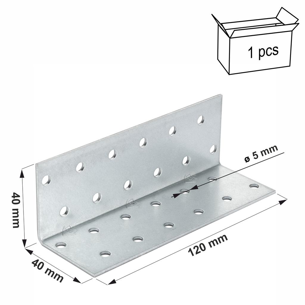 Mounting Angle KM16 40x40x120x2.0 (1)
