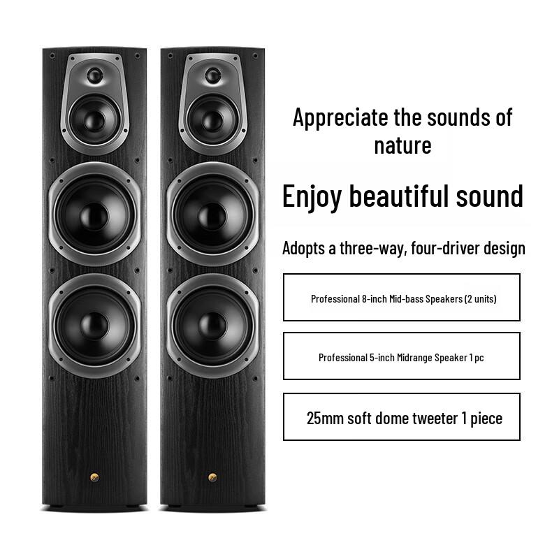HiVi D60HT 7.0 Channel Home Theater HIFI Speaker System (CN version)