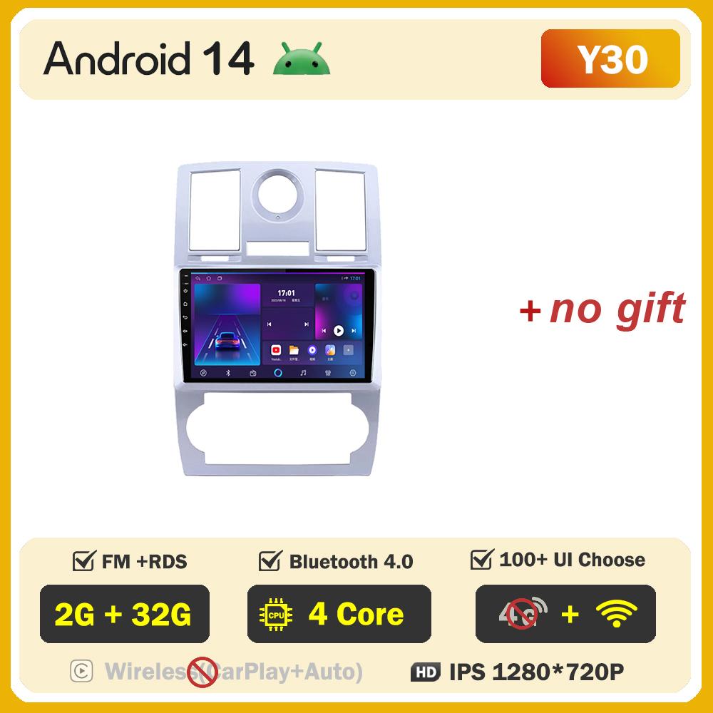 

Для Chrysler Aspen 300C 2004-2008 автомобильный радиоплеер Car Carplay экран Autoradio Mirror Link Car Intelligent Systems 8 Core DSP