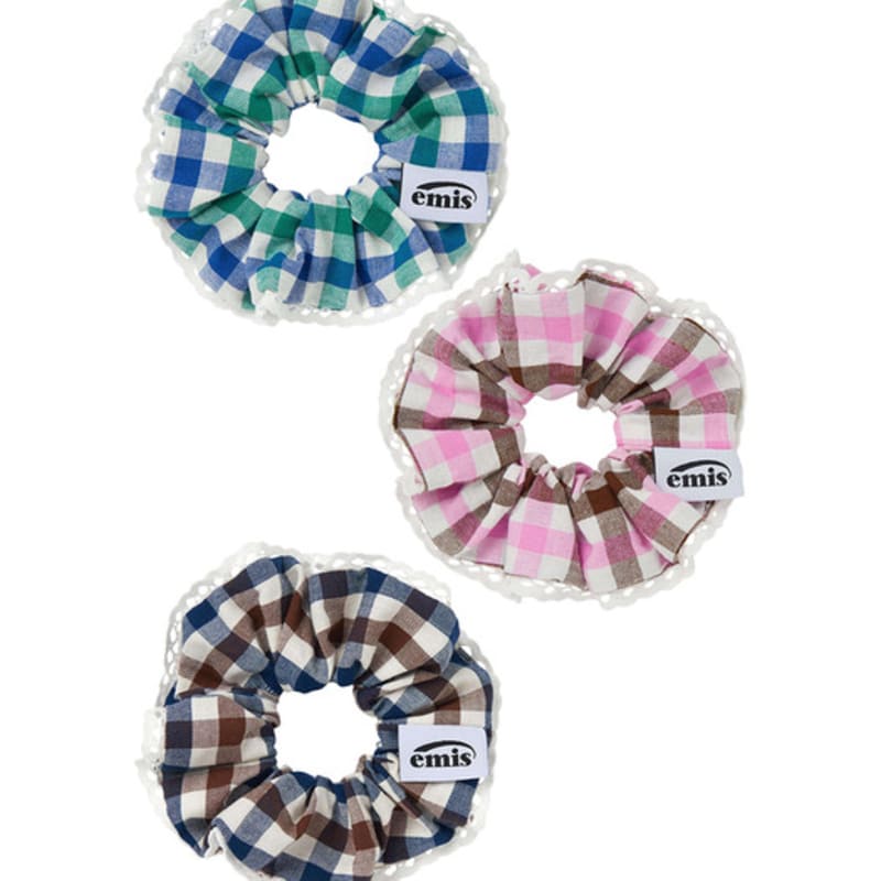 

РЕЗИНКА-СКРАНЧИ EMIS В КЛЕТКУ NAVY_BROWN